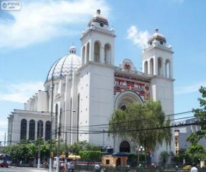 yapboz Kutsal İsa, San Salvador, El Salvador Büyükşehir Katedrali